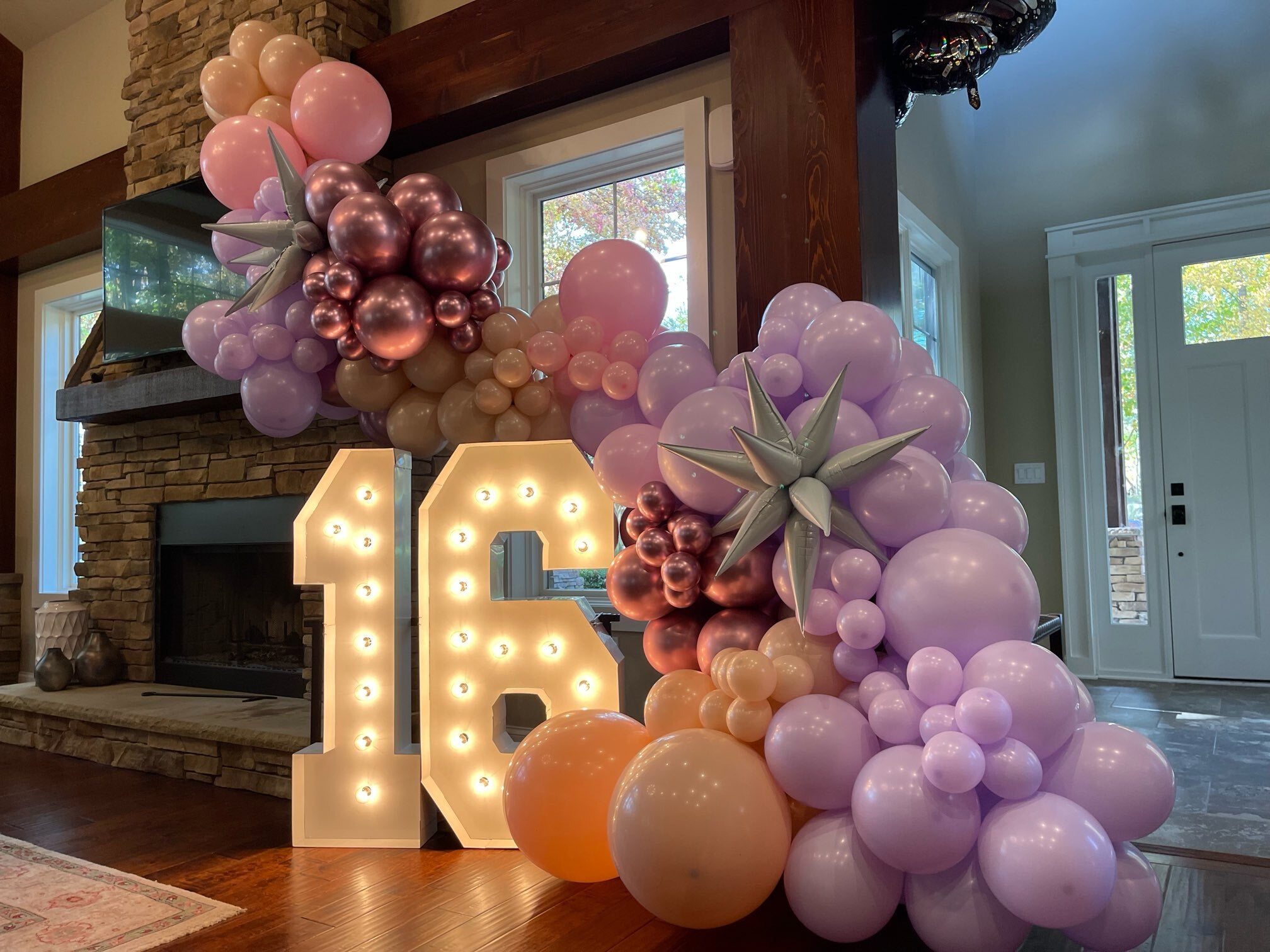 Marquee numbers — Lux Event Rental